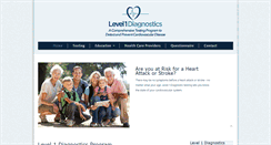 Desktop Screenshot of level1diagnostics.com